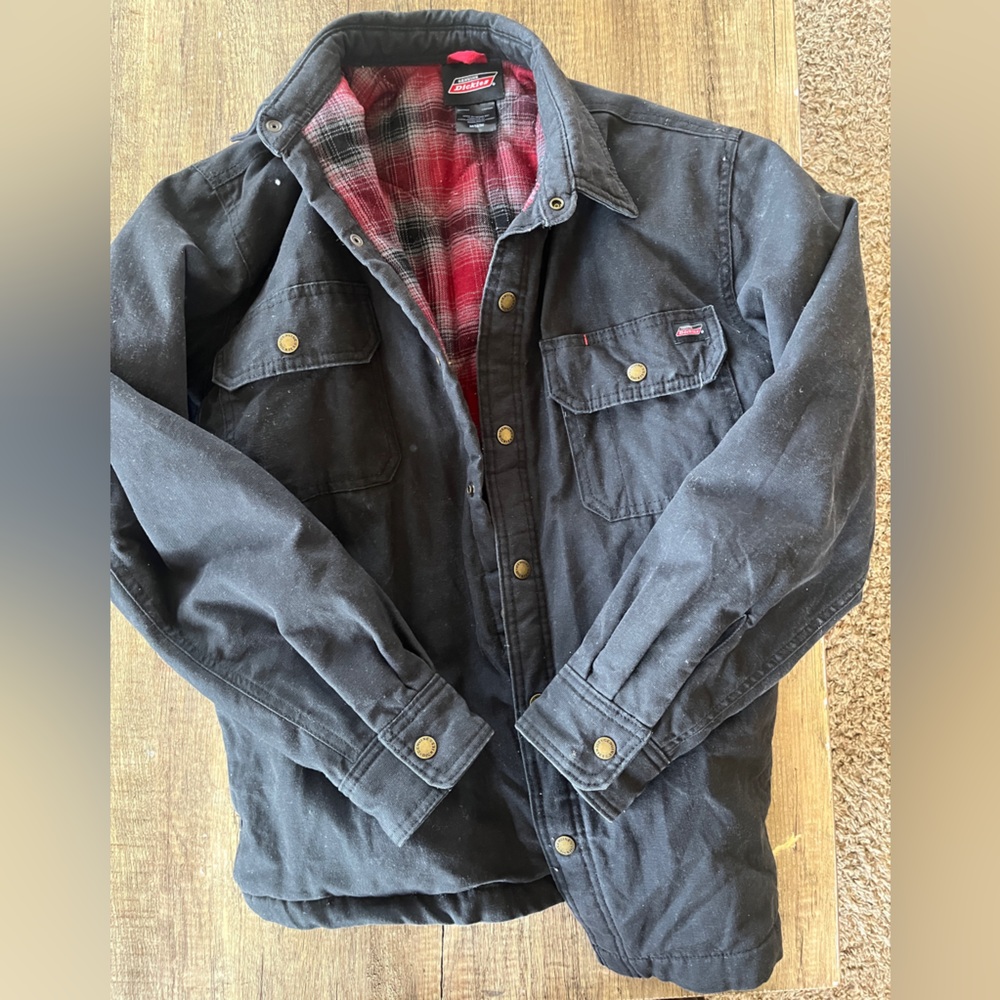 Dickies black chore coat
